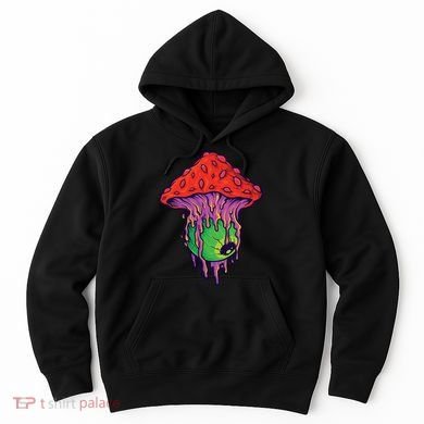Trippy Melting Mushroom Hoodie
