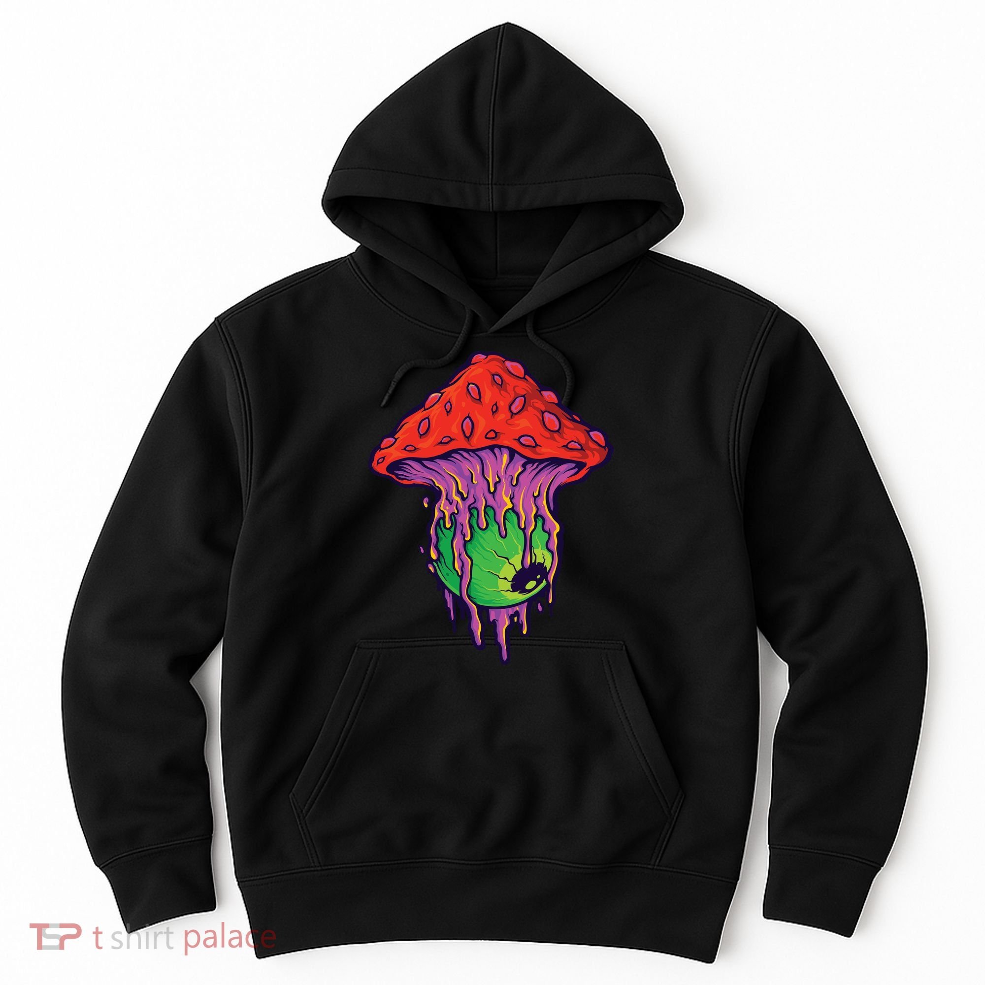Trippy Melting Mushroom Hoodie