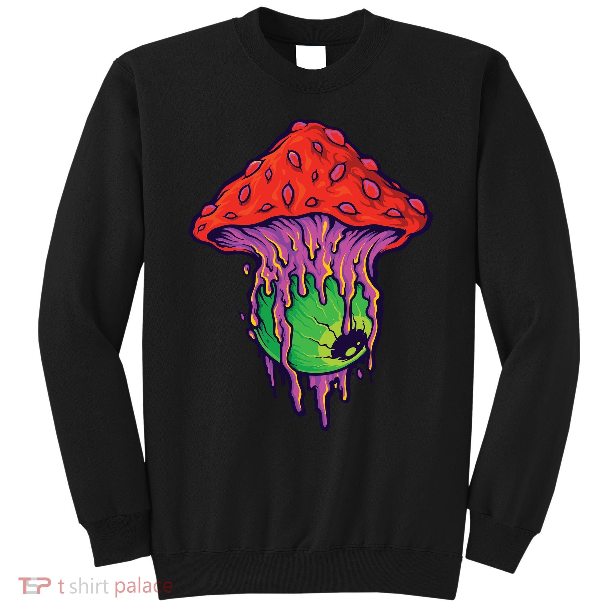 Trippy Melting Mushroom Sweatshirt