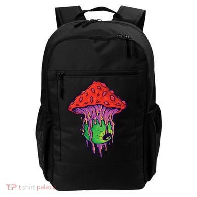 Trippy Melting Mushroom Backpack