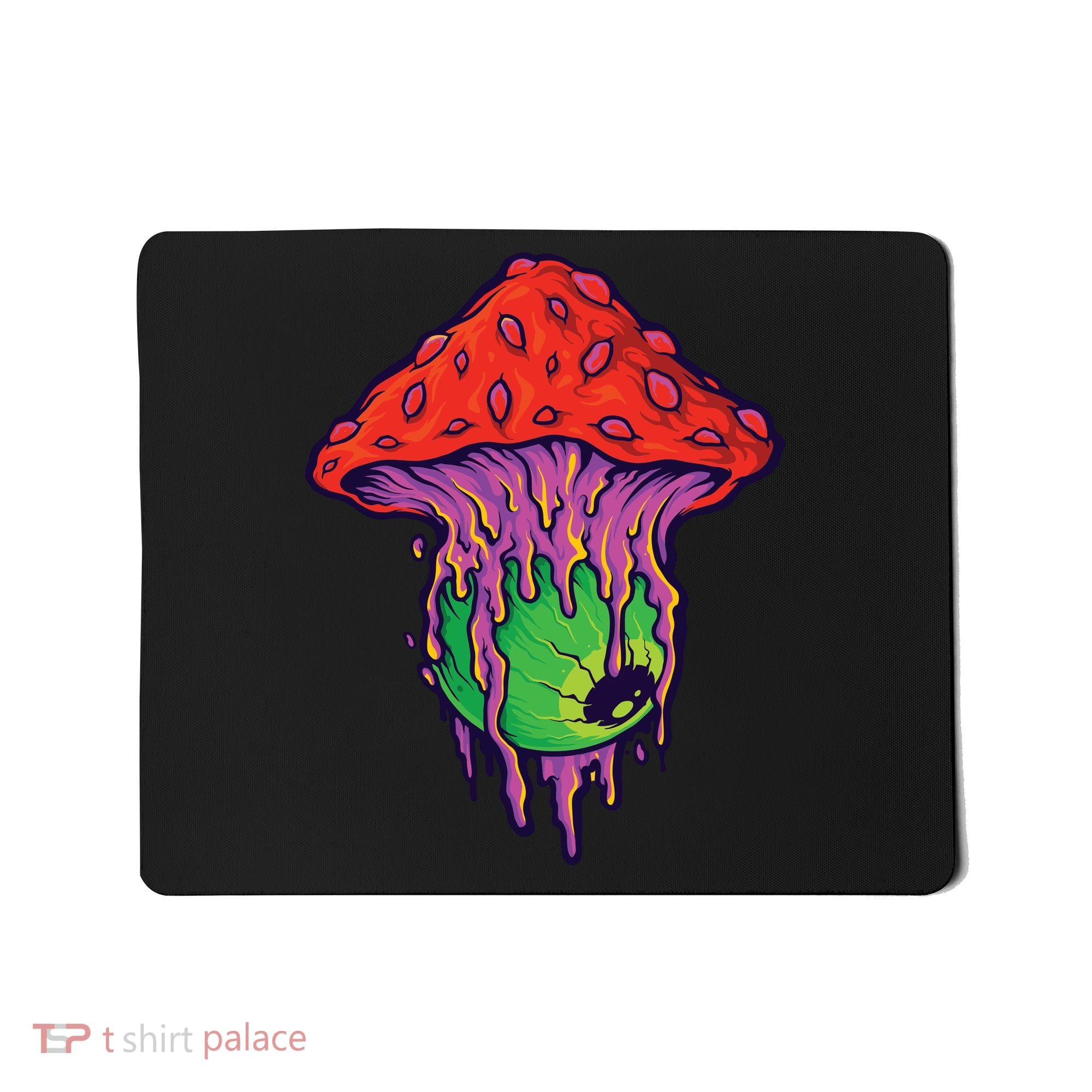 Trippy Melting Mushroom Mousepad