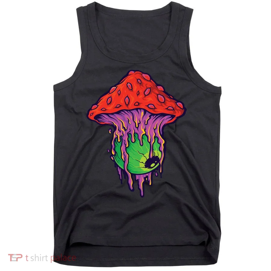 Trippy Melting Mushroom Tank Top