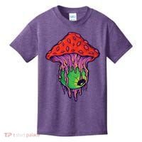 Trippy Melting Mushroom Kids T-Shirt thumb 0