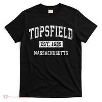 Topsfield Massachusetts Ma Vintage Sports T-Shirt thumb 0