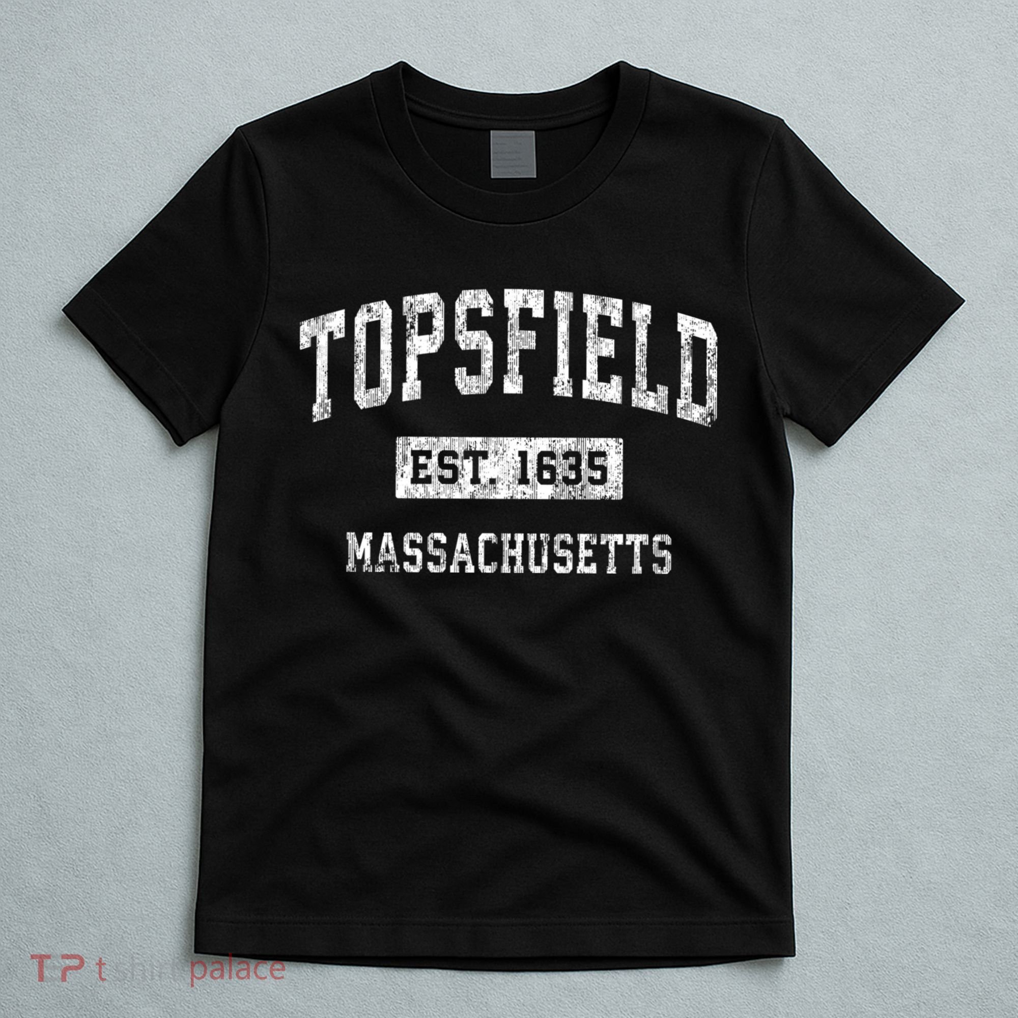 Topsfield Massachusetts Ma Vintage Sports T-Shirt