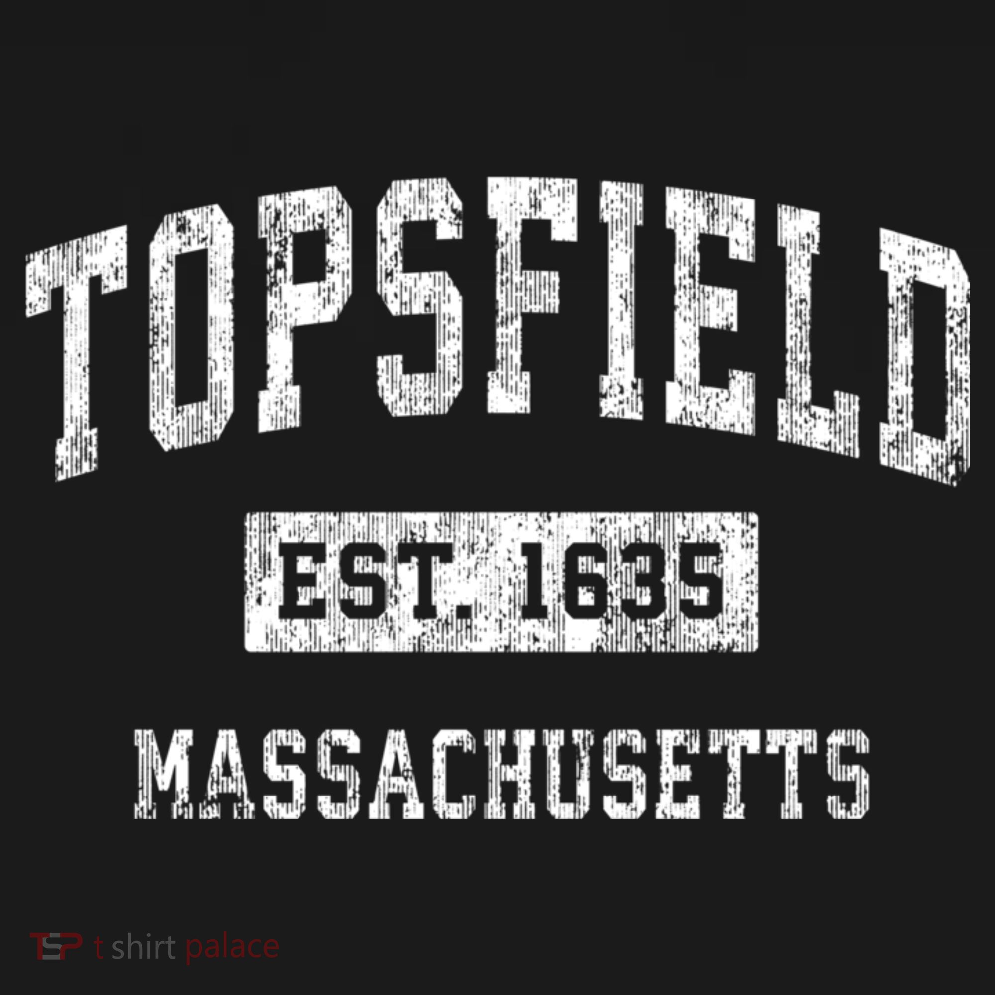 Topsfield Massachusetts Ma Vintage Sports T-Shirt