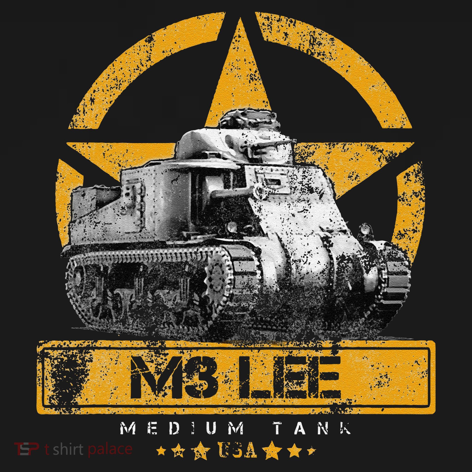 Tank M3 Military Usa Medium Tank Veteran Patriotic Memorial Coaster