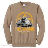 Tank M3 Military Usa Medium Tank Veteran Patriotic Memorial Sweatshirt thumb 0
