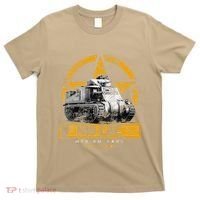 Tank M3 Military Usa Medium Tank Veteran Patriotic Memorial T-Shirt thumb 0