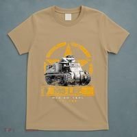 Tank M3 Military Usa Medium Tank Veteran Patriotic Memorial T-Shirt thumb 5