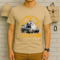 Tank M3 Military Usa Medium Tank Veteran Patriotic Memorial T-Shirt thumb 6