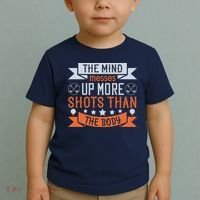 The Mind Messes Up More Shots Than The Body Toddler T-Shirt thumb 2