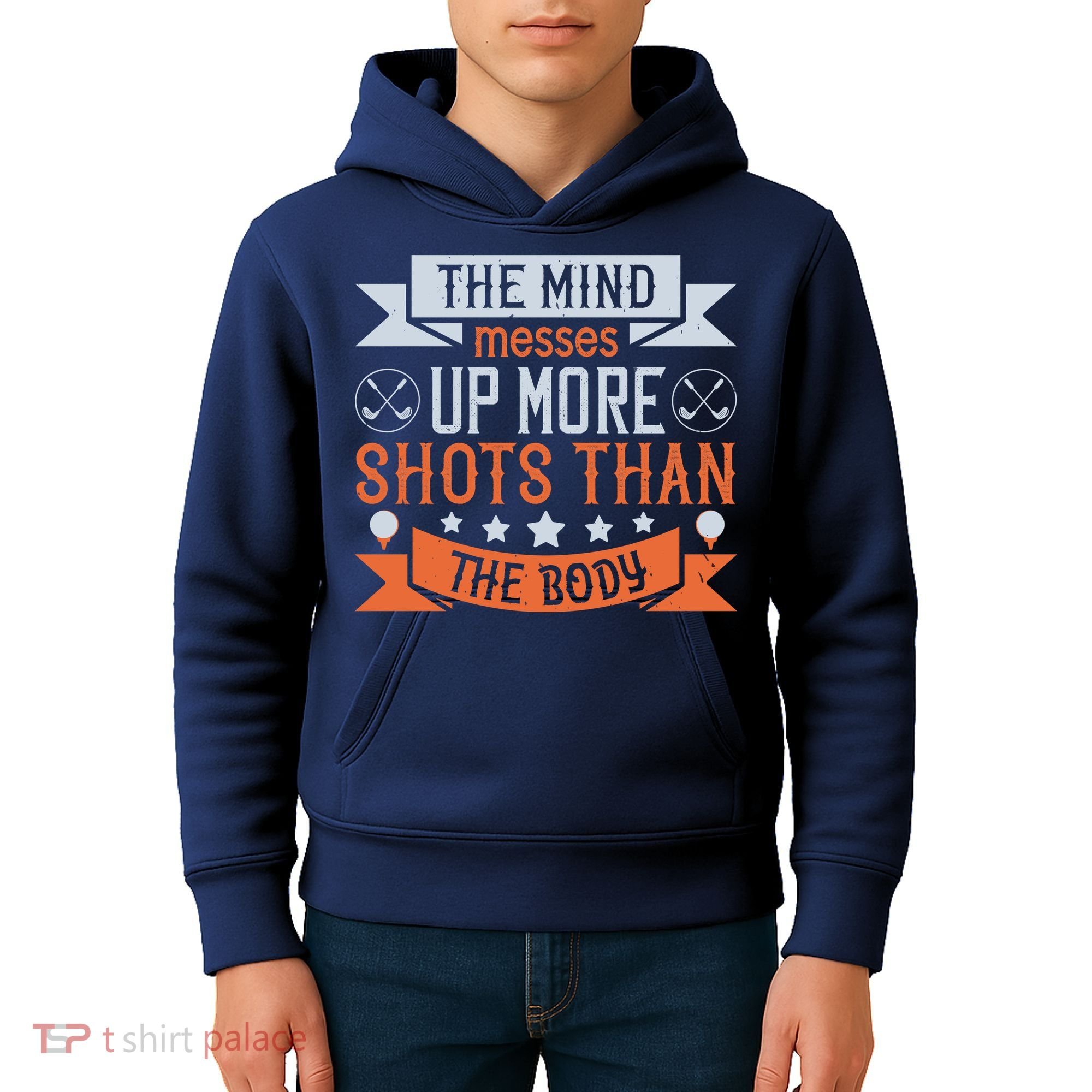 The Mind Messes Up More Shots Than The Body Kids Hoodie