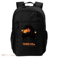 Thankful Mama Messy Bun Autumn Backpack thumb 0