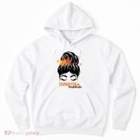 Thankful Mama Messy Bun Autumn Hoodie thumb 0