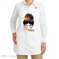 Thankful Mama Messy Bun Autumn Apron thumb 2