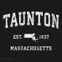 Taunton Massachusetts Ma Vintage Sports T-Shirt thumb 7