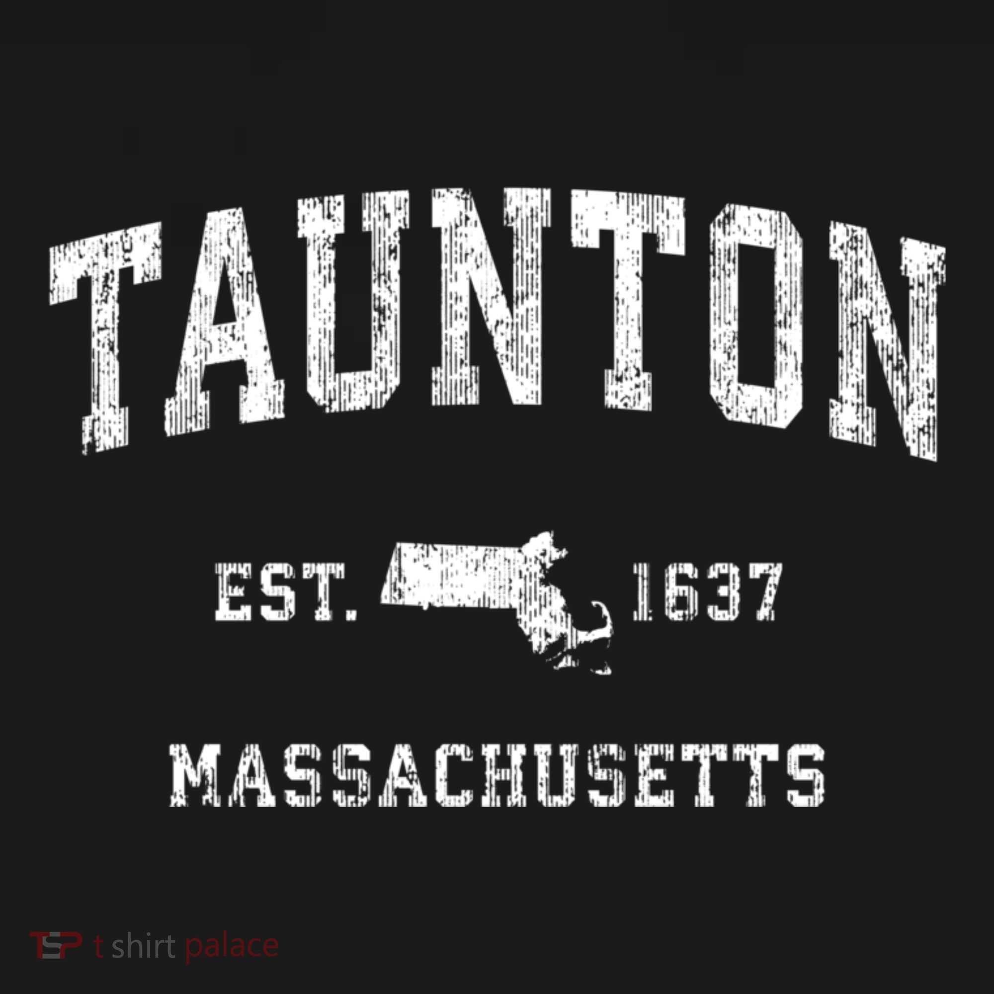 Taunton Massachusetts Ma Vintage Sports T-Shirt