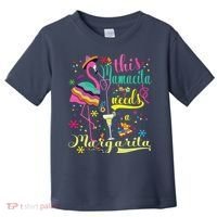 This Mamacita Needs A Margarita Cinco De Mayo Pink Flamingo Toddler T-Shirt thumb 0