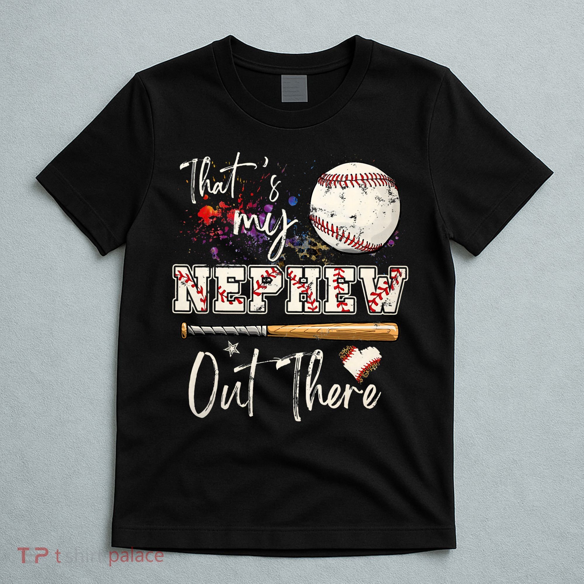 That's My Nephew Out There Baseball Aunt for Mothers Day T-Shirt