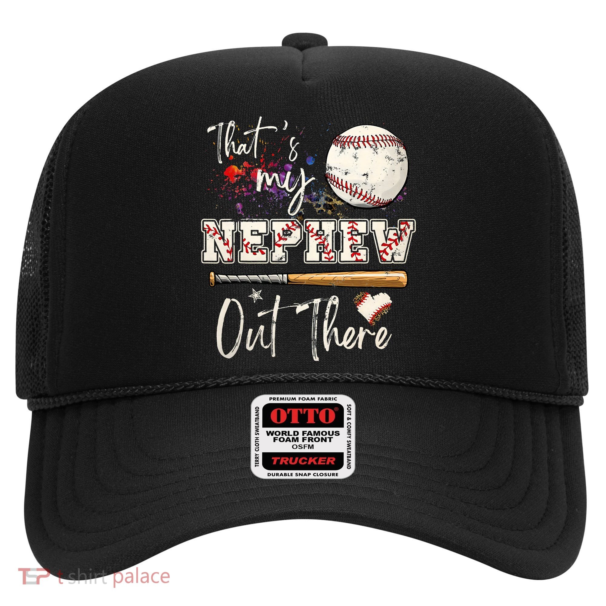 That's My Nephew Out There Baseball Aunt for Mothers Day Hat