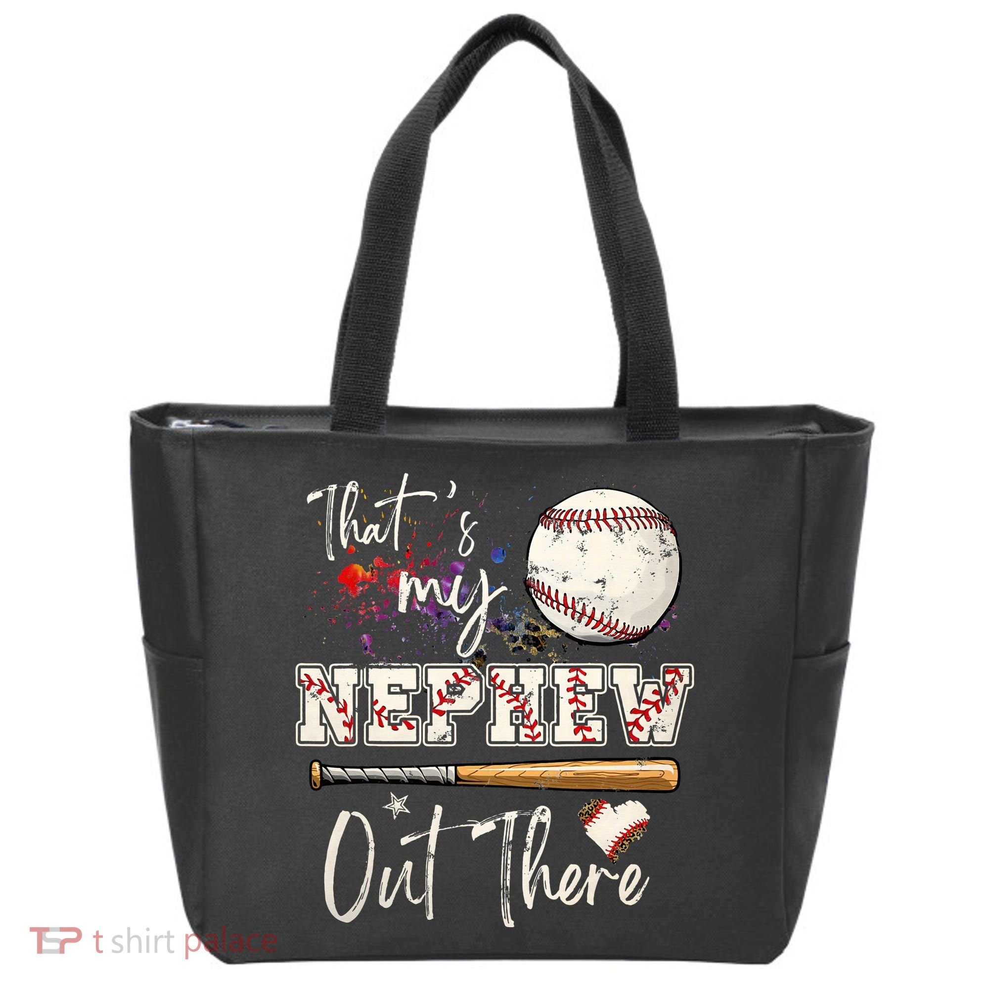 That's My Nephew Out There Baseball Aunt for Mothers Day Tote Bag