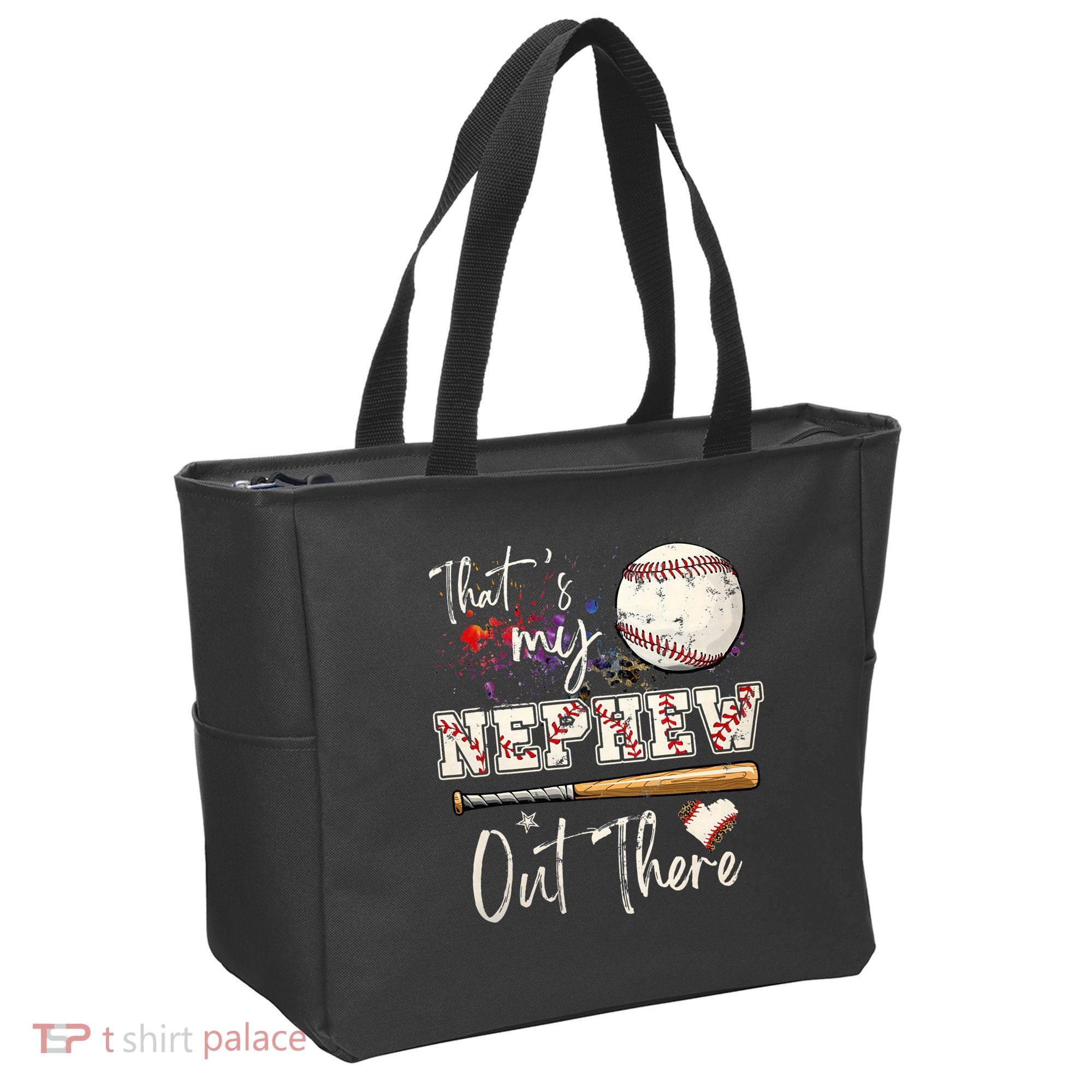 That's My Nephew Out There Baseball Aunt for Mothers Day Tote Bag
