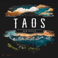 Taos Mountains New Mexico Hiking Outdoors Vintage T-Shirt thumb 7