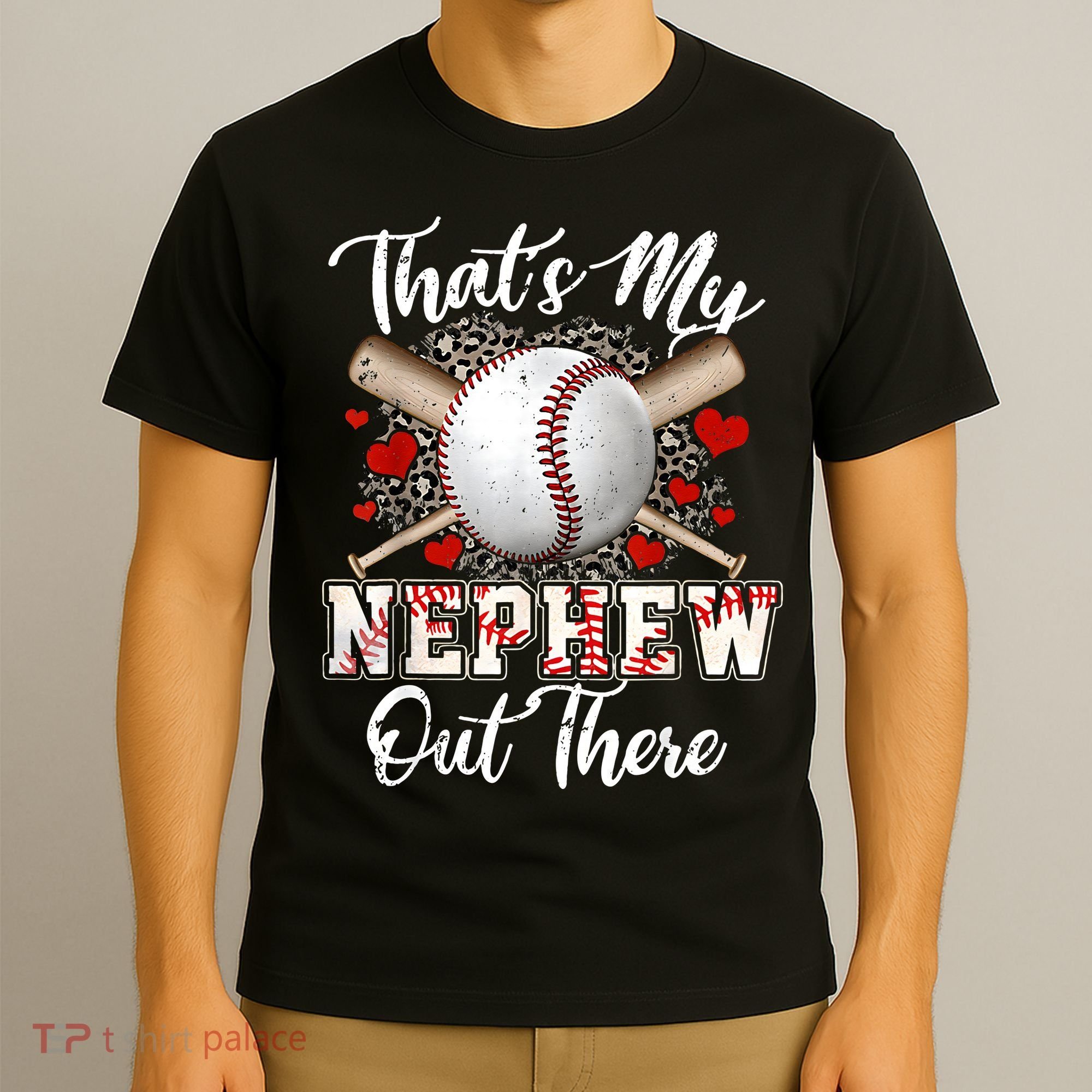 That's My Nephew Out There Baseball Aunt Auntie Mothers Day T-Shirt