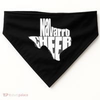 Texas Map Navarro Cheer Apparel Gift Navarro Cheer Gift USA-Made Doggie Bandana thumb 0