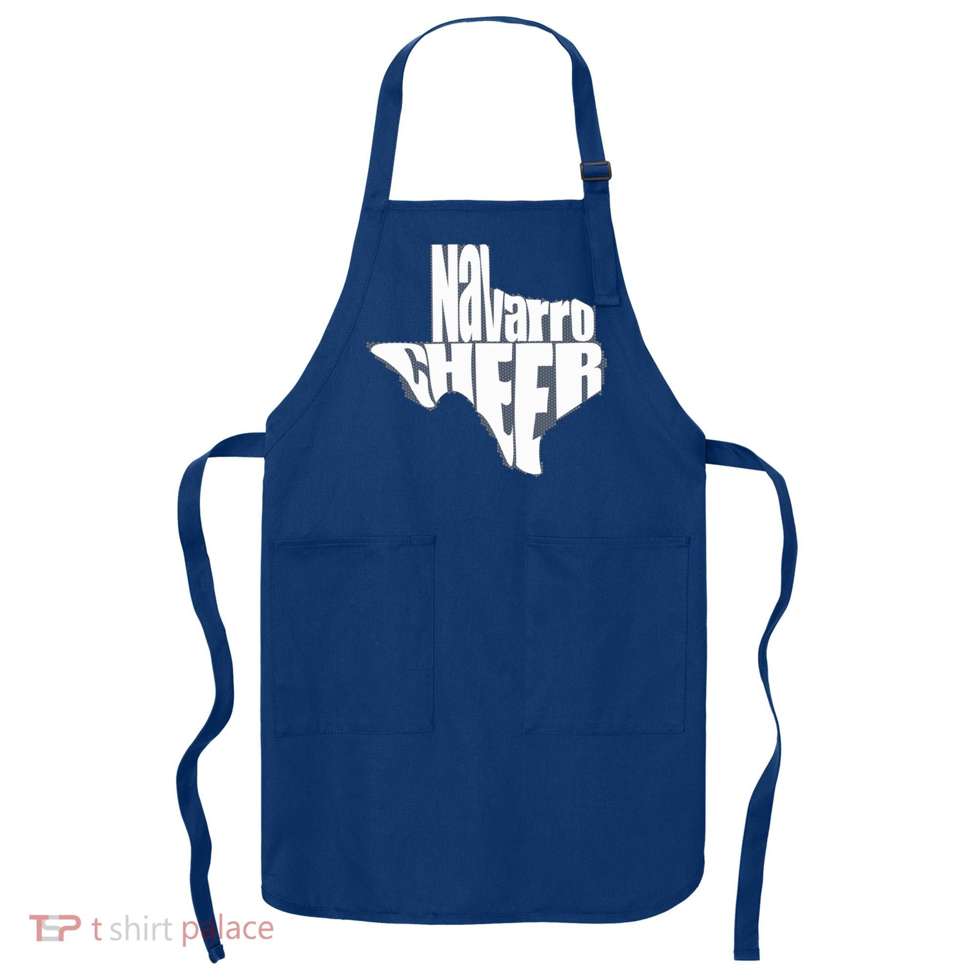 Texas Map Navarro Cheer Apparel Gift Navarro Cheer Gift Apron