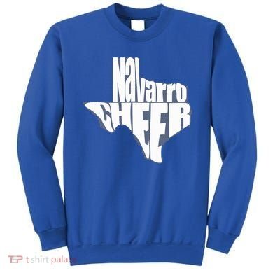 Texas Map Navarro Cheer Apparel Gift Navarro Cheer Gift Sweatshirt