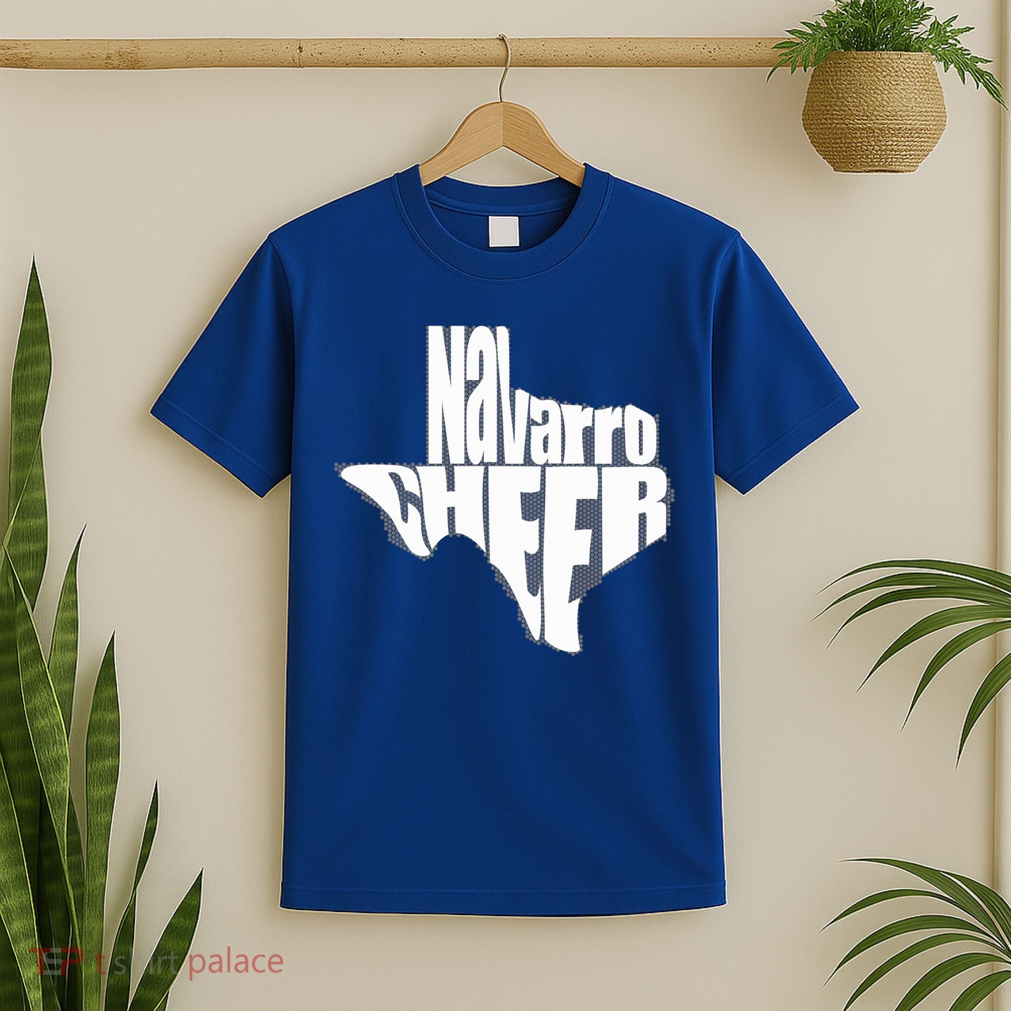 Texas Map Navarro Cheer Apparel Gift Navarro Cheer Gift T-Shirt