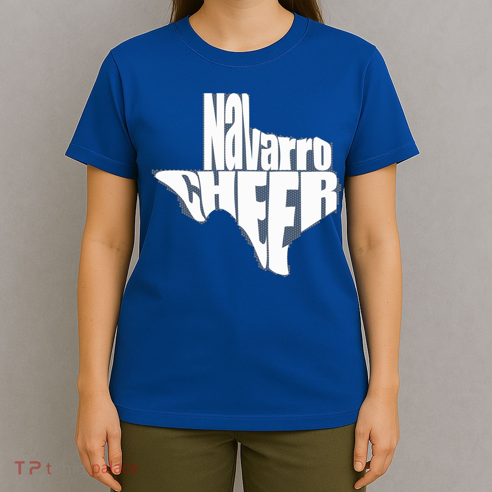 Texas Map Navarro Cheer Apparel Gift Navarro Cheer Gift T-Shirt