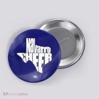 Texas Map Navarro Cheer Apparel Gift Navarro Cheer Gift Button thumb 0