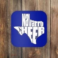 Texas Map Navarro Cheer Apparel Gift Navarro Cheer Gift Coaster thumb 0