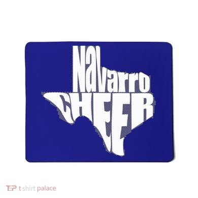 Texas Map Navarro Cheer Apparel Gift Navarro Cheer Gift Mousepad