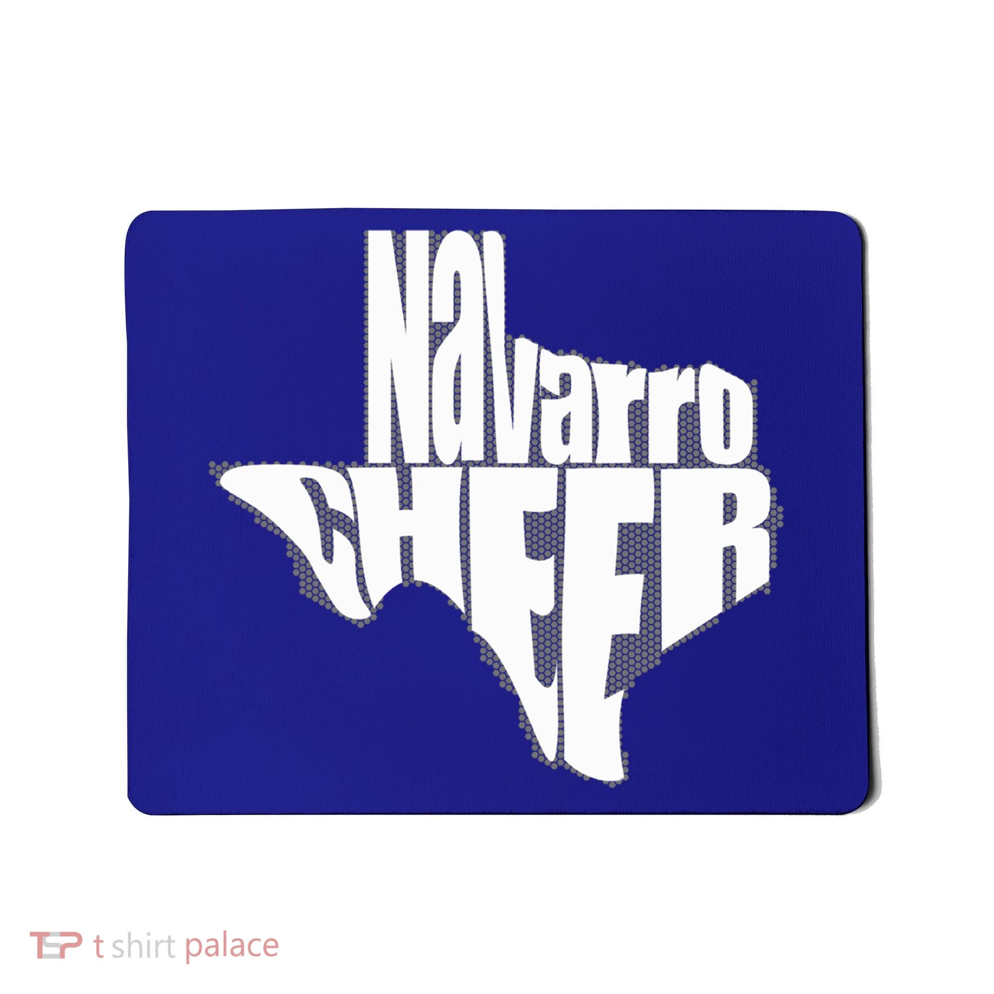 Texas Map Navarro Cheer Apparel Gift Navarro Cheer Gift Mousepad