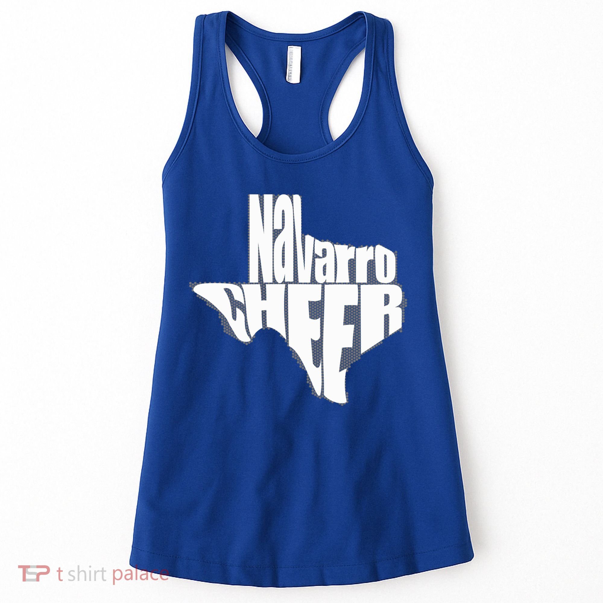 Texas Map Navarro Cheer Apparel Gift Navarro Cheer Gift Women's Tank Top