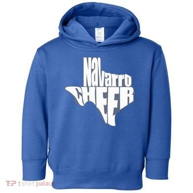 Texas Map Navarro Cheer Apparel Gift Navarro Cheer Gift Toddler Hoodie