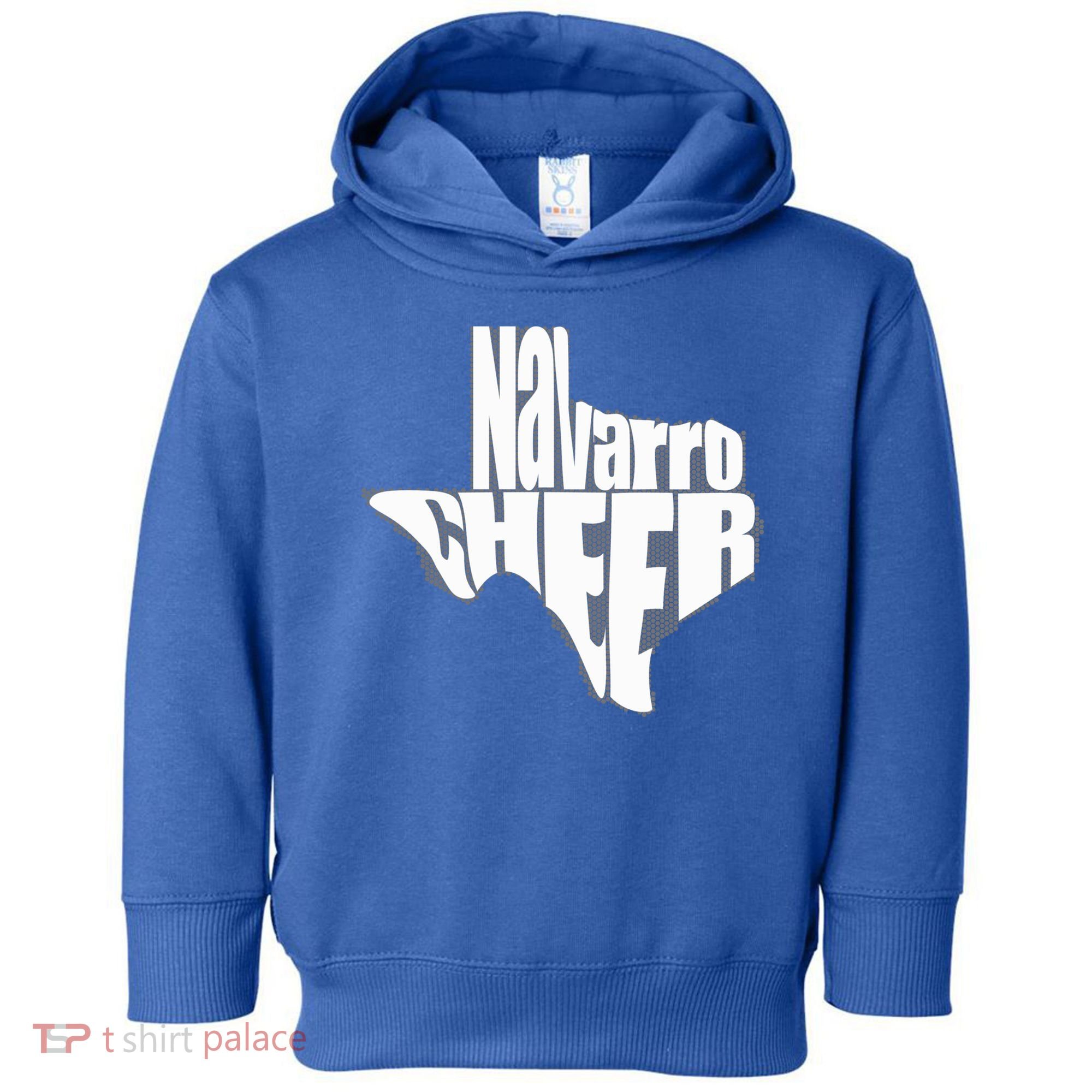 Texas Map Navarro Cheer Apparel Gift Navarro Cheer Gift Toddler Hoodie