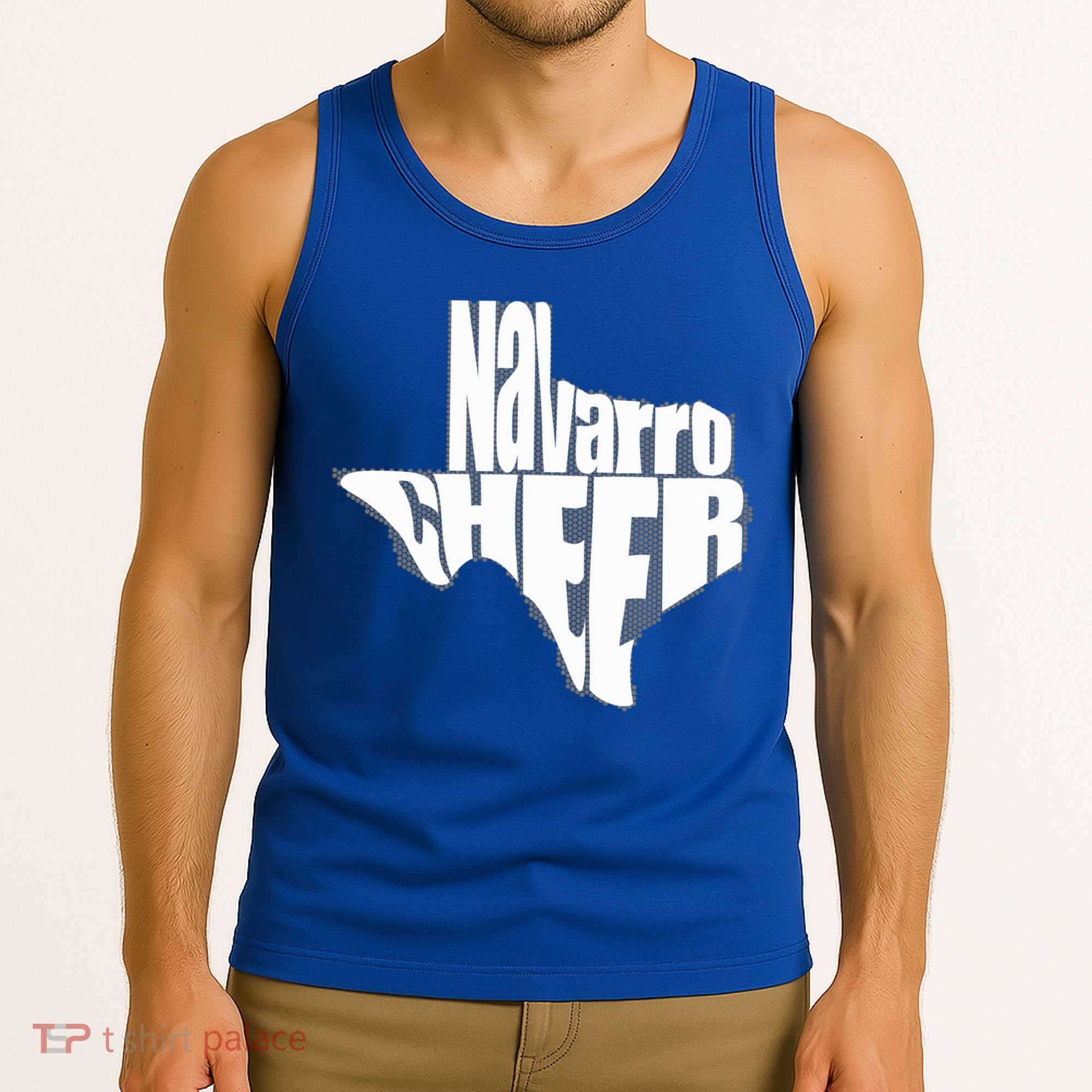 Texas Map Navarro Cheer Apparel Gift Navarro Cheer Gift Tank Top