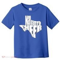 Texas Map Navarro Cheer Apparel Gift Navarro Cheer Gift Toddler T-Shirt thumb 0