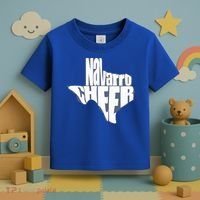 Texas Map Navarro Cheer Apparel Gift Navarro Cheer Gift Toddler T-Shirt thumb 3