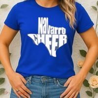 Texas Map Navarro Cheer Apparel Gift Navarro Cheer Gift Women's T-Shirt thumb 2