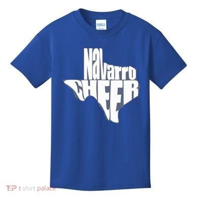 Texas Map Navarro Cheer Apparel Gift Navarro Cheer Gift Kids T-Shirt