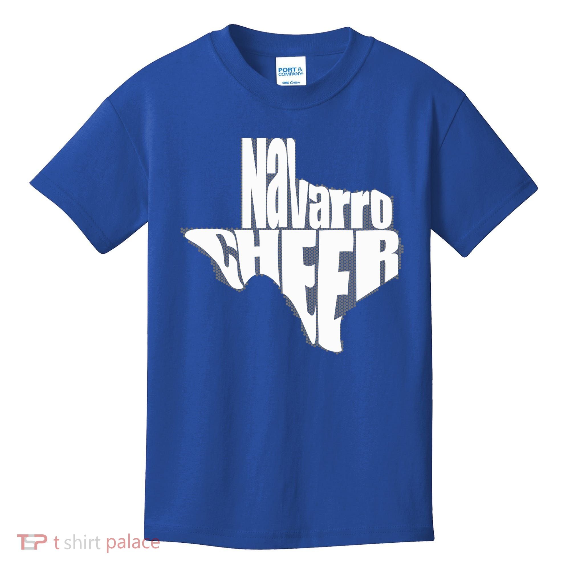 Texas Map Navarro Cheer Apparel Gift Navarro Cheer Gift Kids T-Shirt