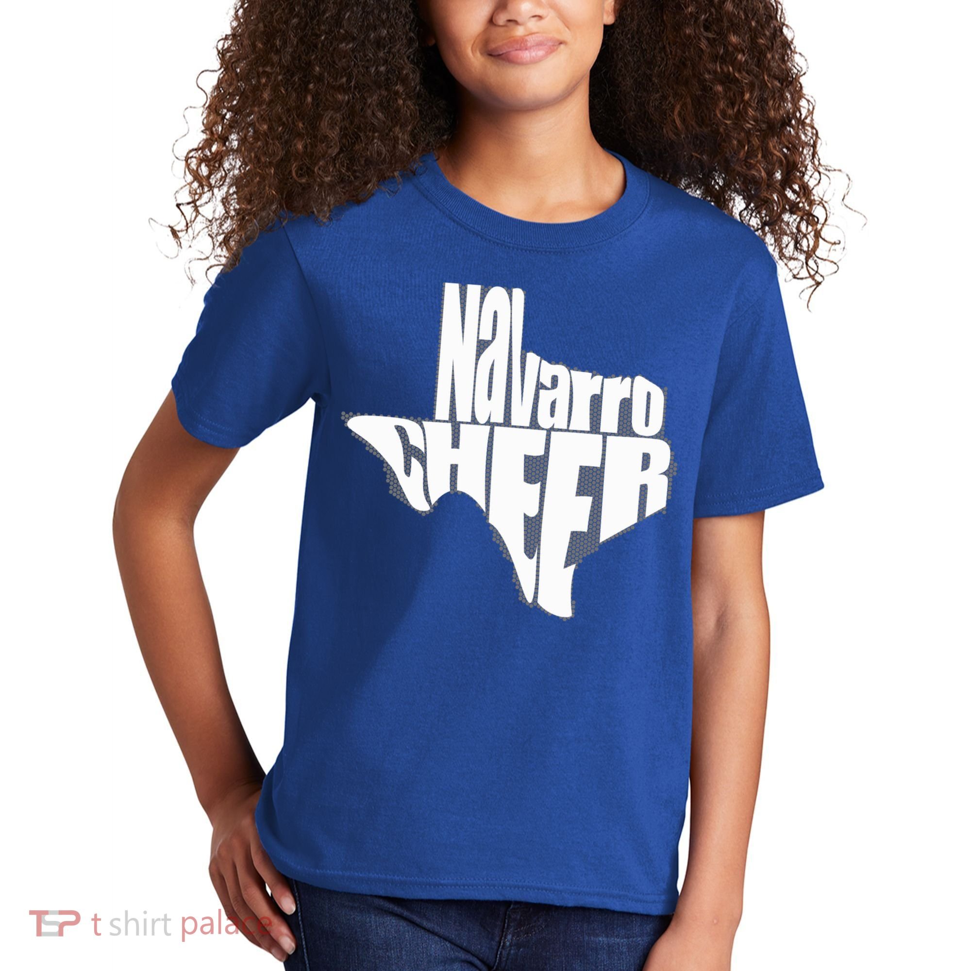 Texas Map Navarro Cheer Apparel Gift Navarro Cheer Gift Kids T-Shirt