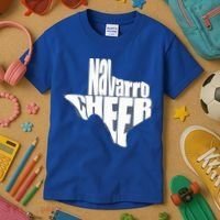 Texas Map Navarro Cheer Apparel Gift Navarro Cheer Gift Kids T-Shirt thumb 3