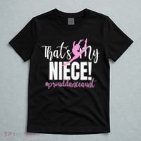 Thats My Niece Dance Aunt Of A Dancer Dancing Auntie T-Shirt thumb 5